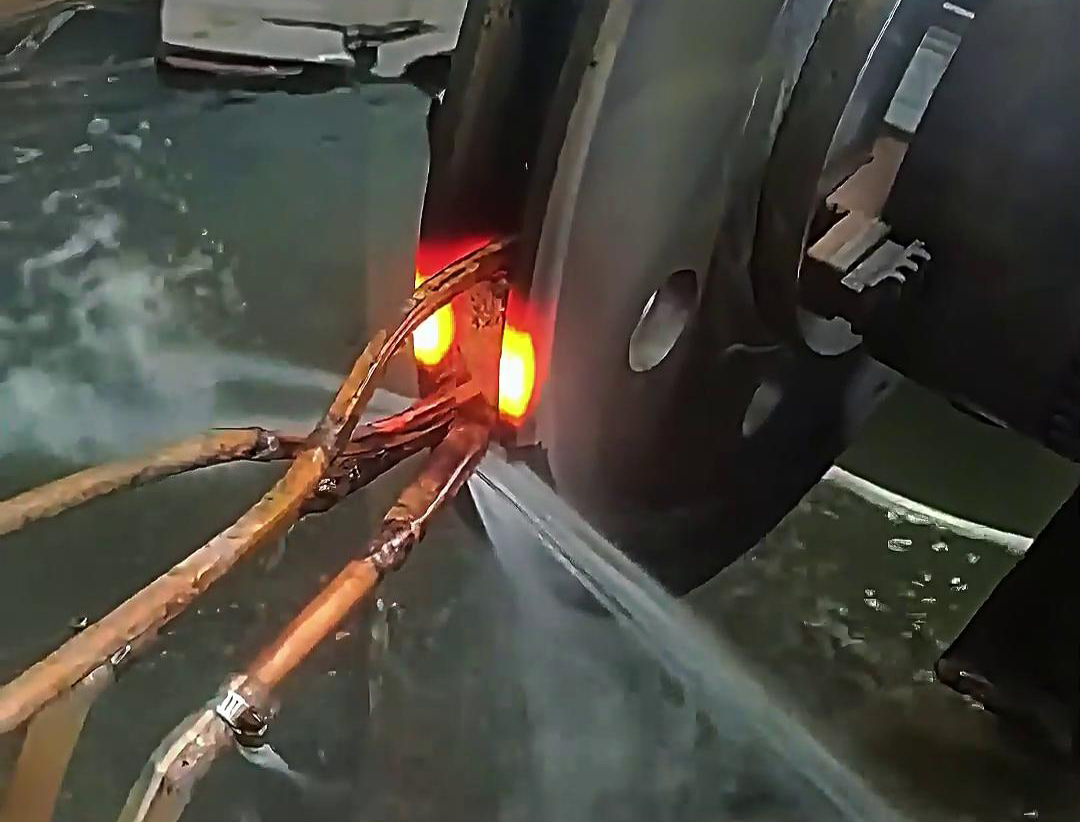 卷揚機卷筒繩槽、提升絞車繩輪槽等部件高頻淬火處理