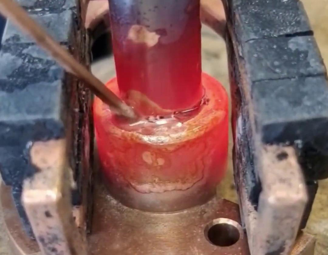 黃銅頭高頻焊接，用高頻焊機(jī)輕松完成
