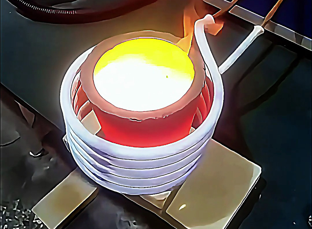 380V小型高頻熔煉爐 滿足5公斤左右常見(jiàn)的金屬熔煉融化